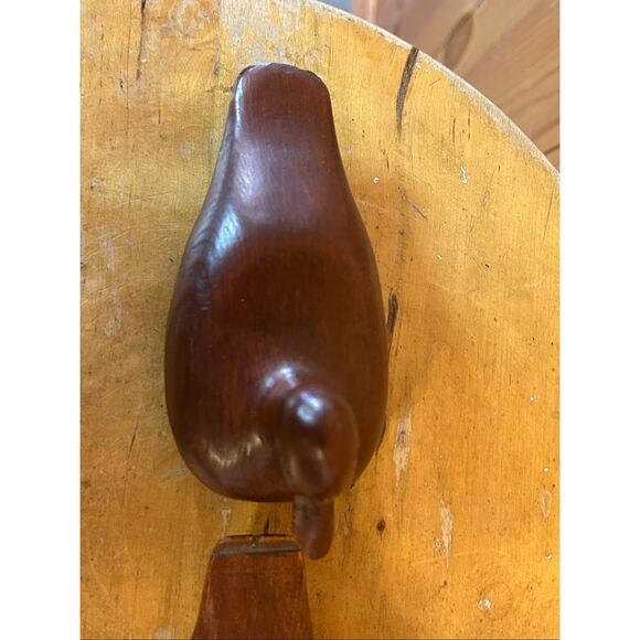 Vintage wooden hand carved ducks Signed Alvin Henriksen (5185) - Picture 6 of 10